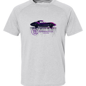 Purple Retro Drip Racer