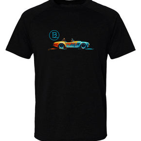 Orange and Teal Retro Drip Cobra 