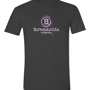 Purple Tire Tread Logo Tee