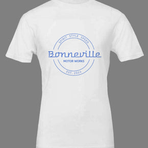 Blue Bonneville Seal Logo Tee