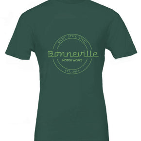 Green Bonneville Seal Logo Tee